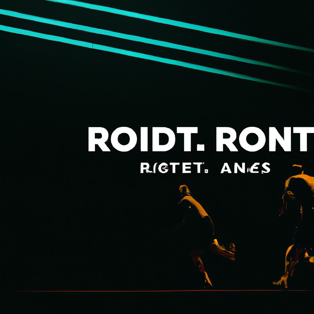 Athletes competing in a stylized Tribolt Arena match